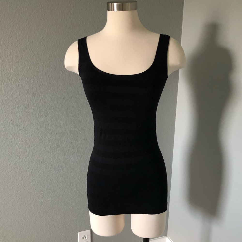 NWT Nine 1 Eight Black Nylon/Spandex Cami Tank Top